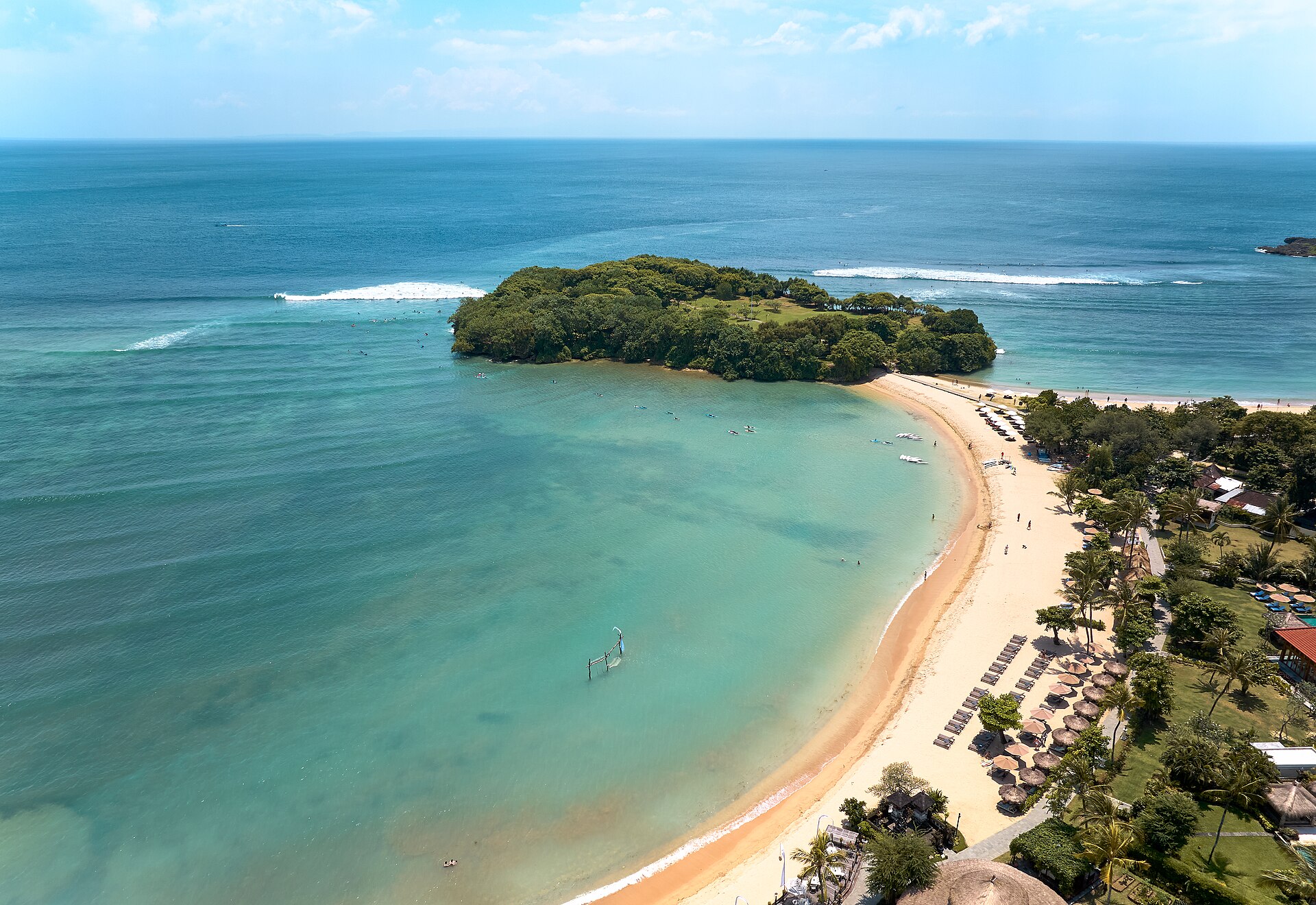 Beachfront resort Nusa Dua Bali